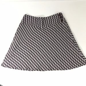 LOFT Patterned Short Skirt Size 6P EUC